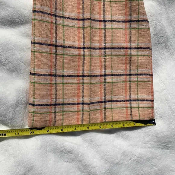 Levi’s plaid polyester pants 70’s sta-prest orange blue green - Picture 13 of 16